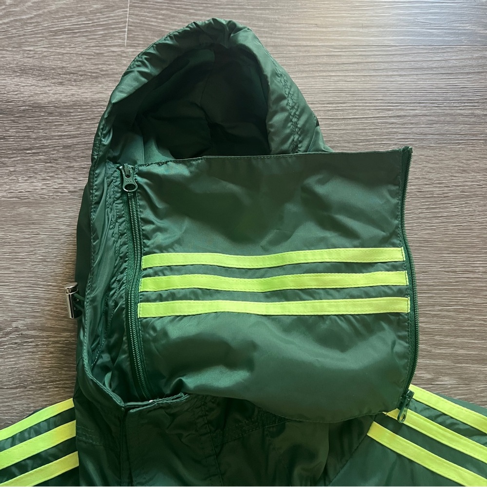 IVY PARK X Adidas Limited Edition! Green Trench Rain Coat. Unisex style! - Picture 16 of 16